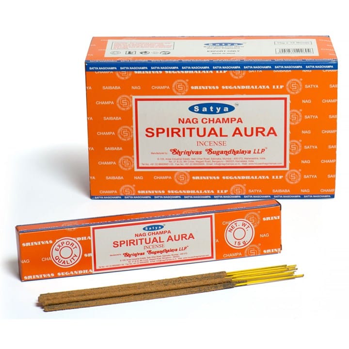 Jones Home & Gift Incense SPIRITUAL AURA INCENSE STICKS BY SATYA