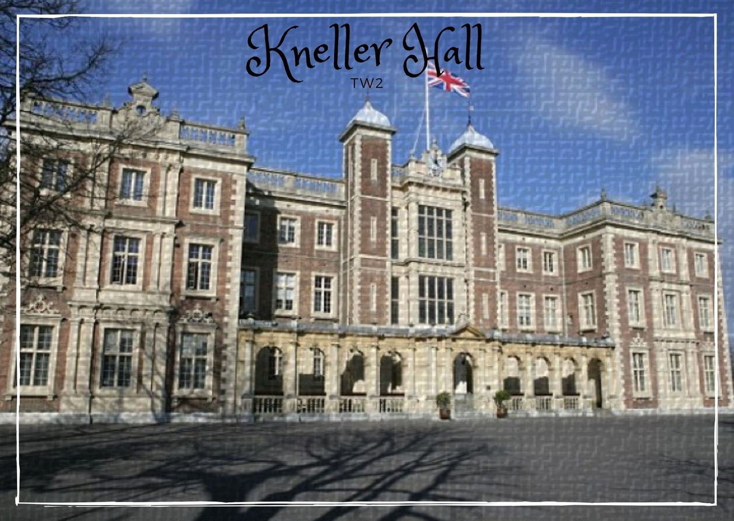 Kneller Hall, TW2 Postcard - The Hare and the Moon