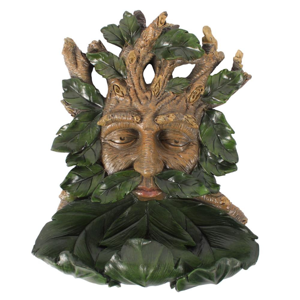 Large Green Man Bird Feeder - The Hare and the Moon