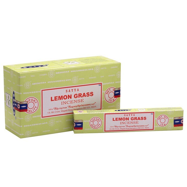 LEMONGRASS INCENSE STICKS BY SATYA - The Hare and the Moon
