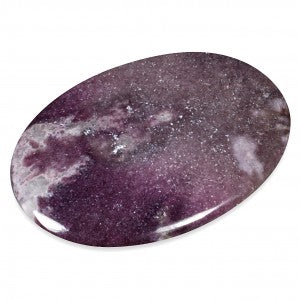 Lepidolite Palmstone - The stone for relieving stress and anxiety - PS29