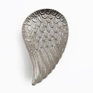 Lisa Angel Jewellery Storage 22CM SILVER ALUMINIUM ANGEL WING TRAY