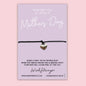Lovely Mothers Day - WishStrings Wish Bracelet - WS006 - The Hare and the Moon