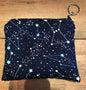 Mini Constellation Print Zipper Purse - ZIPPER - The Hare and the Moon