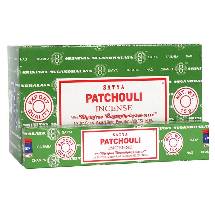 PATCHOULI INCENSE STICKS BY SATYA - The Hare and the Moon