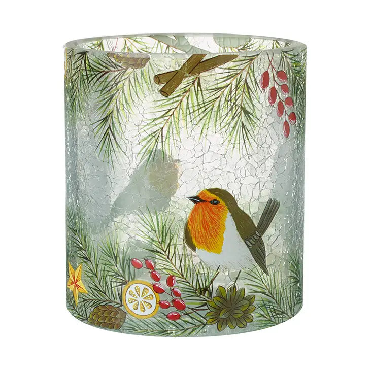 Small Robin Candle Holder - TIJ001B