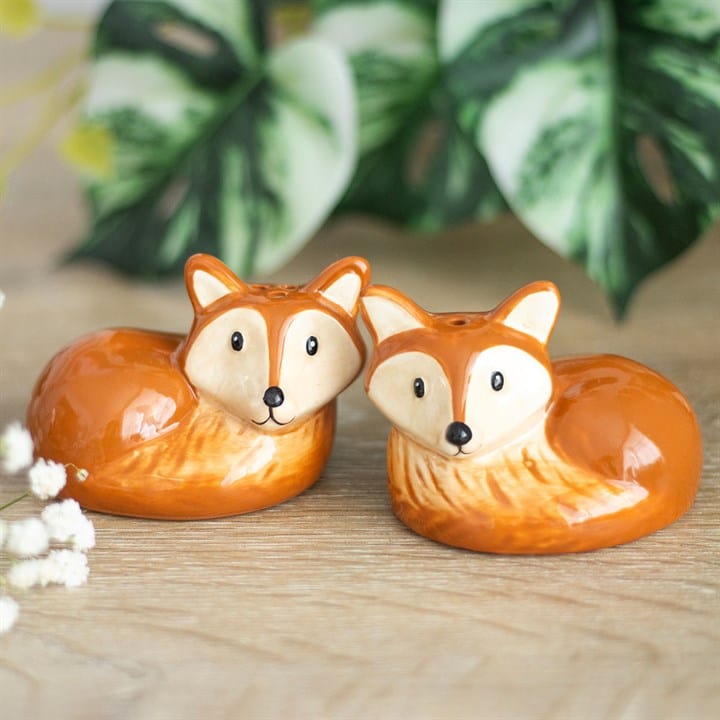 Jones Home & Gift Salt and Pepper Sets Fox Salt and Pepper Shakers