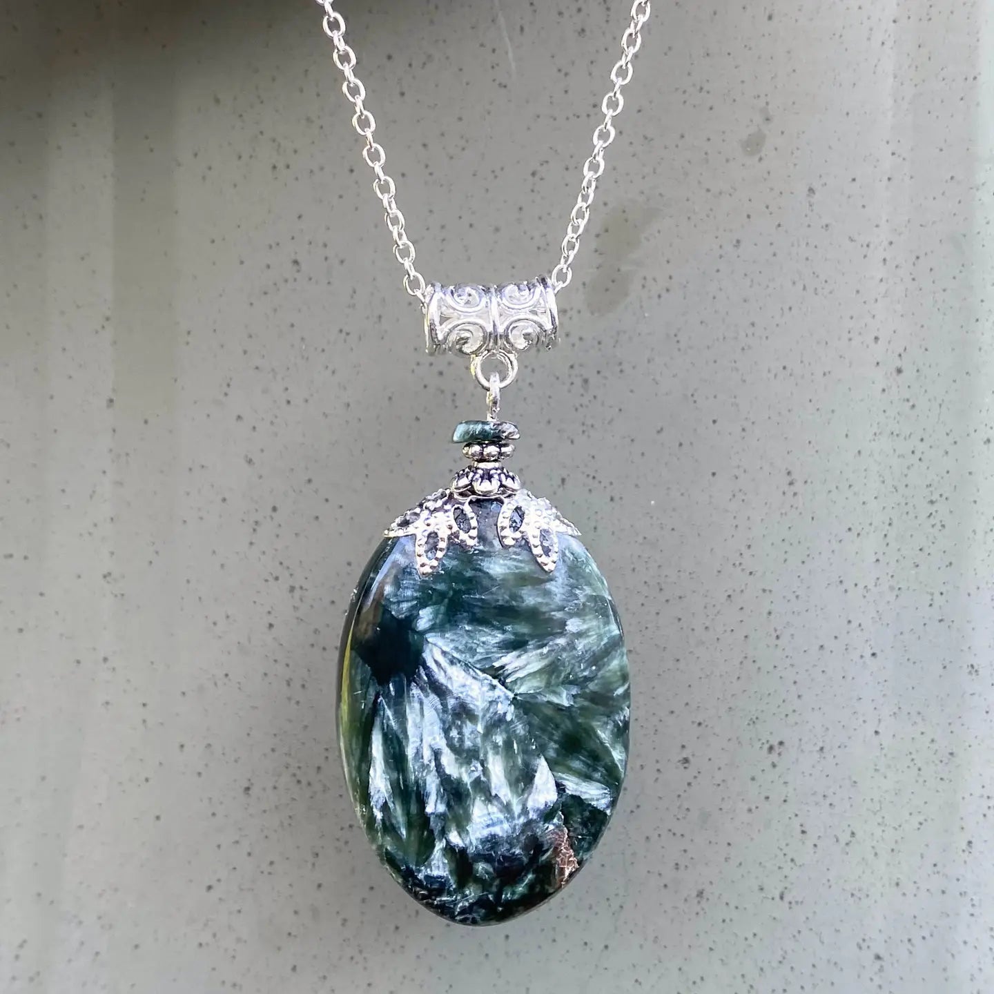 Seraphanite Pendant, Divine Guidance - GHC21