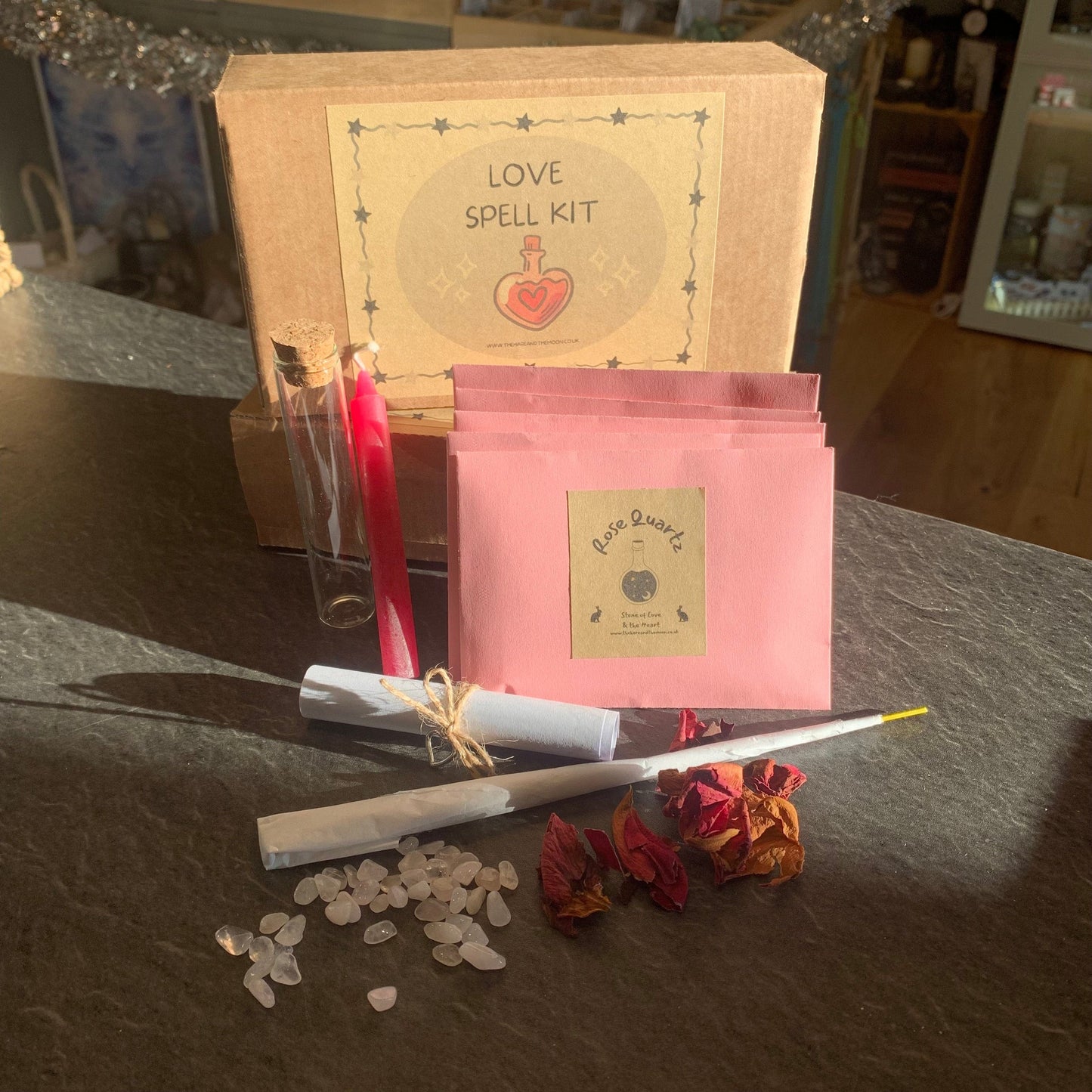 The Hare and The Moon Spell Kits Love Spell Making Kit