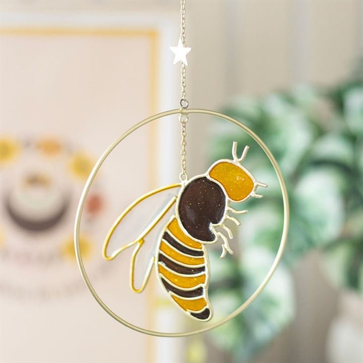 Jones Home & Gift Suncatchers Summer Bee Suncatcher