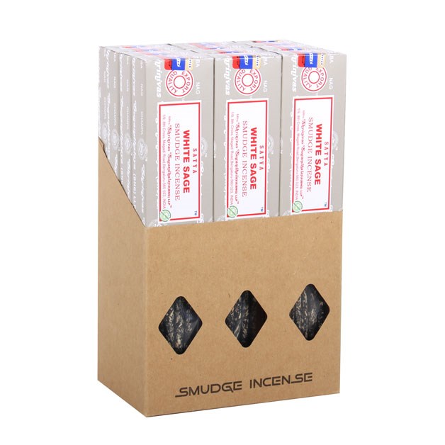 Satya White Sage Smudge Incense - IS_08428