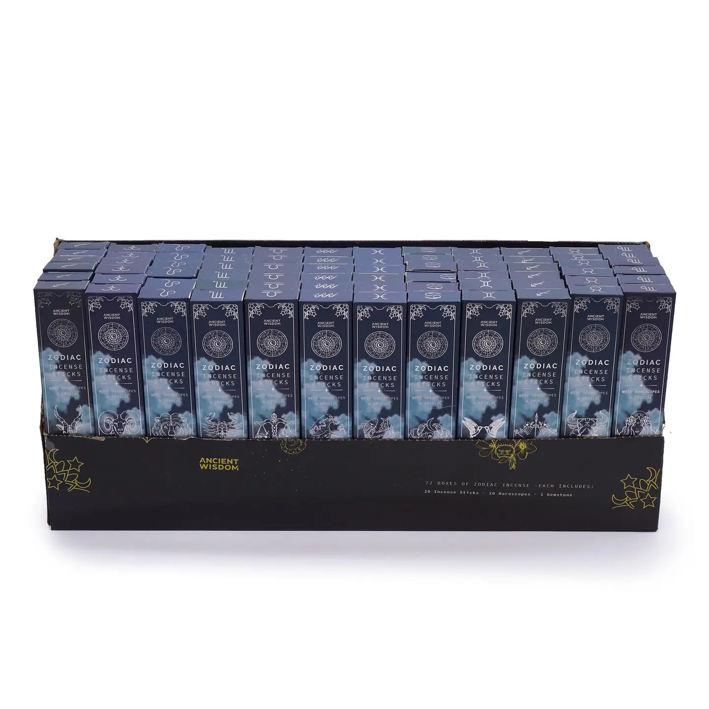 Zodiac Crystal Scents Incense - SKU: ZCi-ST