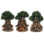 SEE SPEAK HEAR NO EVIL GREEN MAN ORNAMENTS - The Hare and the Moon