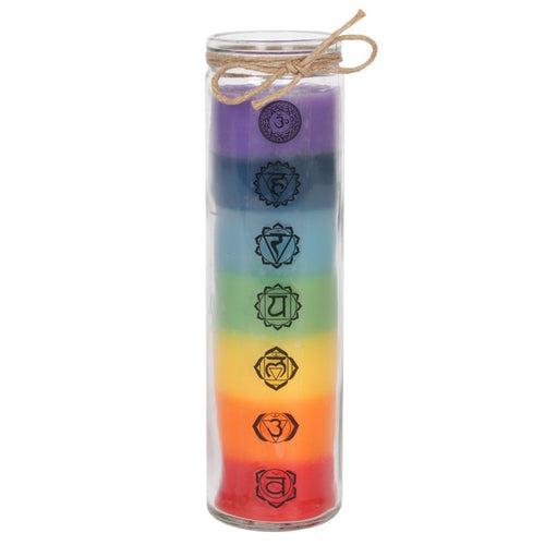 TALL CHAKRA CANDLE freeshipping - The Hare and the Moon