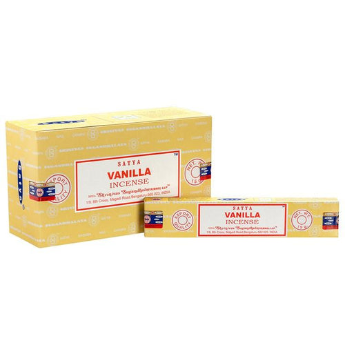 VANILLA INCENSE STICKS BY SATYA freeshipping - The Hare and the Moon