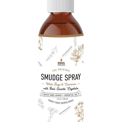 White Sage Cinnamon Soul Sticks Smudge Spray 100ML - The Hare and the Moon