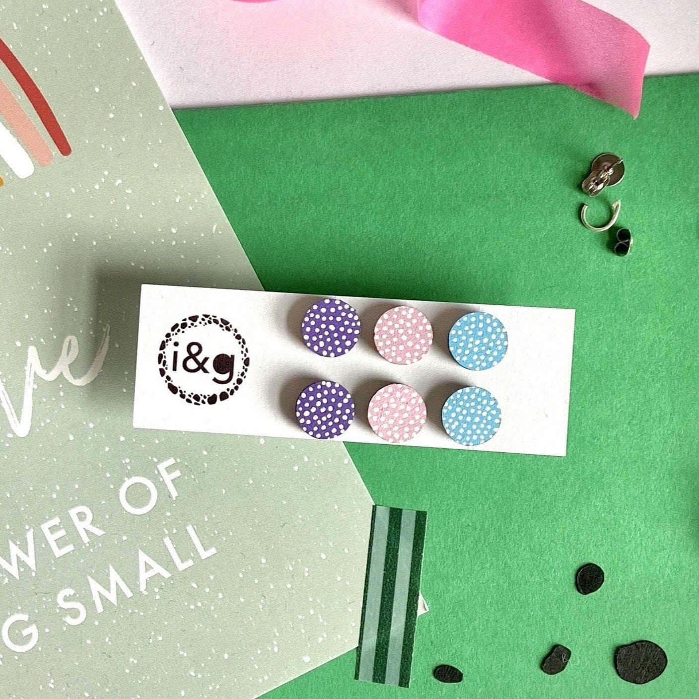 Ivy and Ginger Earrings The Polka Set Earrings - GN33