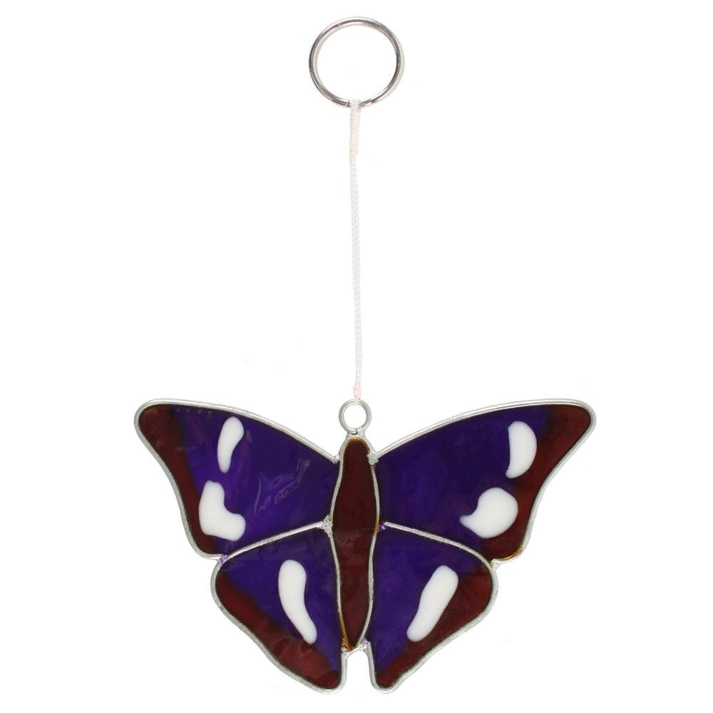 Jones Home & Gift Suncatchers Purple Emperor Butterfly Suncatcher