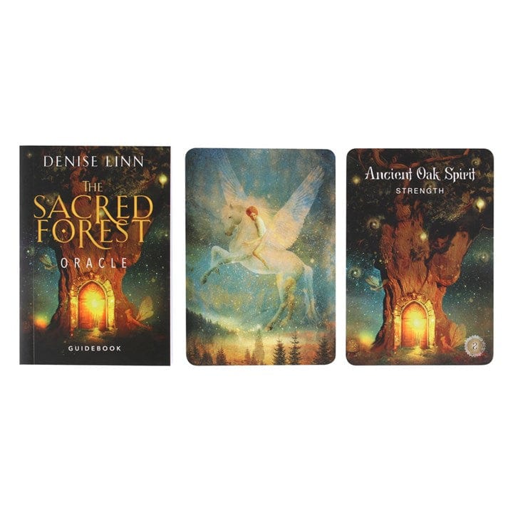 Jones Home & Gift TAROT AND ORACLE CARDS THE SACRED FOREST ORACLE CARDS