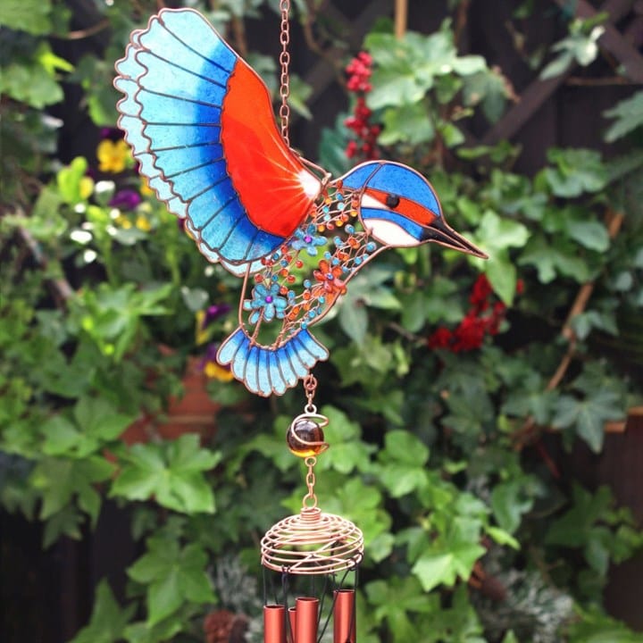 Jones Home & Gift Windchimes KINGFISHER WINDCHIME