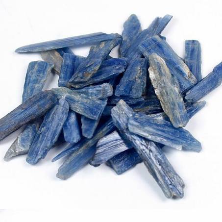 The Hare and The Moon Crystals Rough Blue Kyanite Stone - Stone of Dreamwork & Intuition