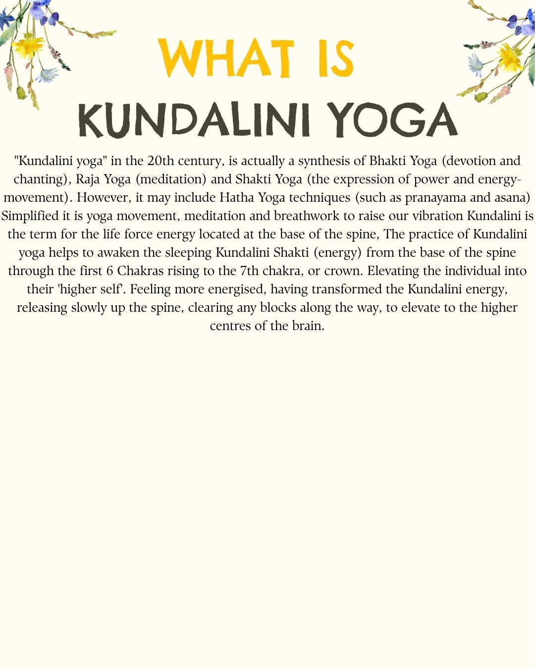 Kundalini Yoga with Updesh - Wednesdays - 8.15pm- £15