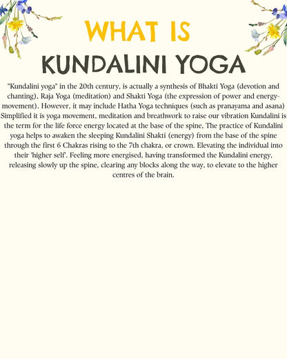 Kundalini Yoga with Updesh - Wednesdays - 8.15pm- £15