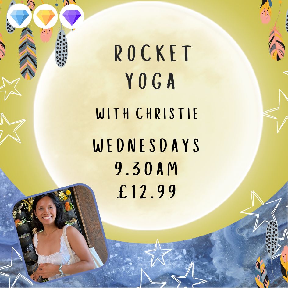 Rocket Yoga with Christie - Wednesdays - 9.30am - £12.99 Per class