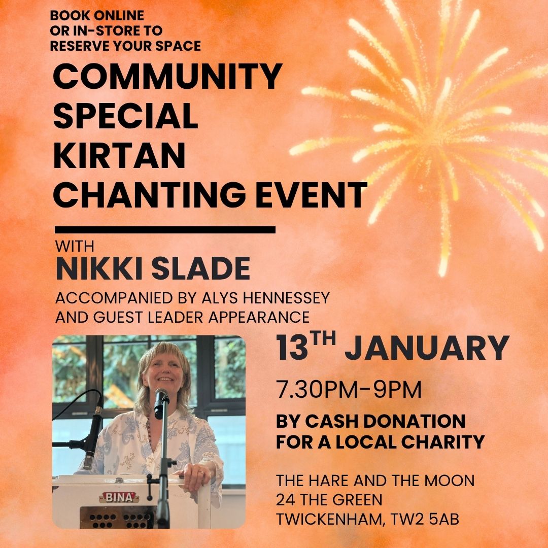 COMMUNITY SPECIAL CHANTING EVENT with Nikki Slade