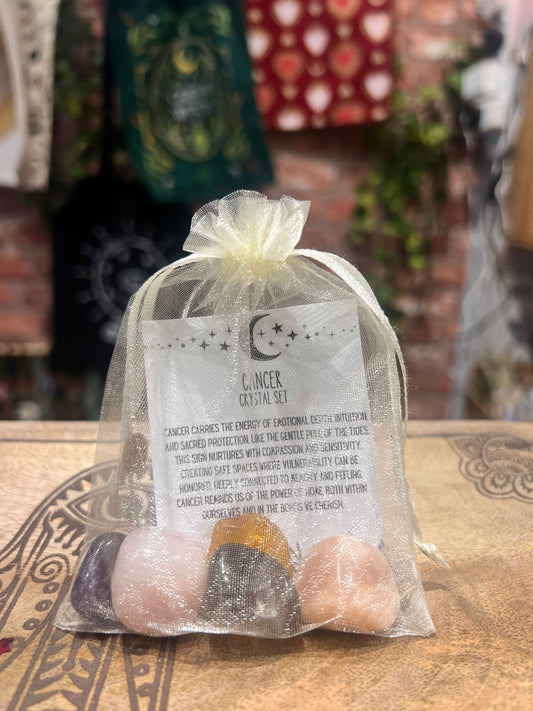 Crystal Horoscope Set - Cancer