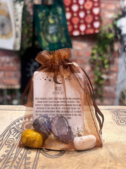 Crystal Horoscope Set - Virgo