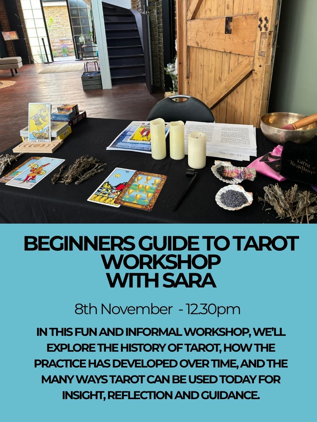 Beginners Guide to Tarot Workshop - 8th November