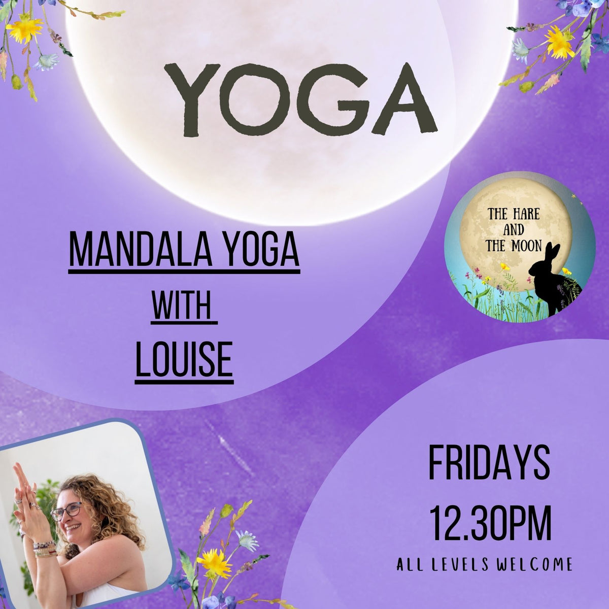 Mandala Vinyasa with Louise - Fridays - 12.30pm