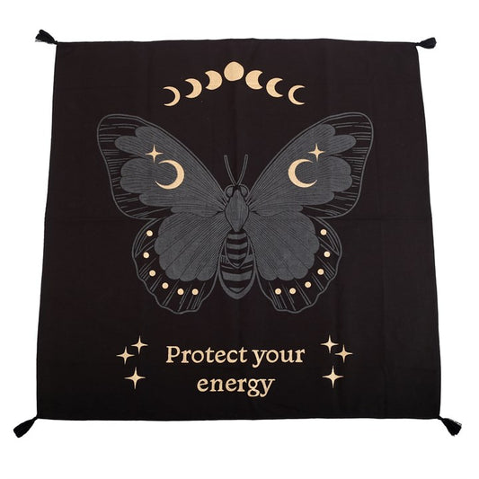 72cm Black Moth Altar Cloth