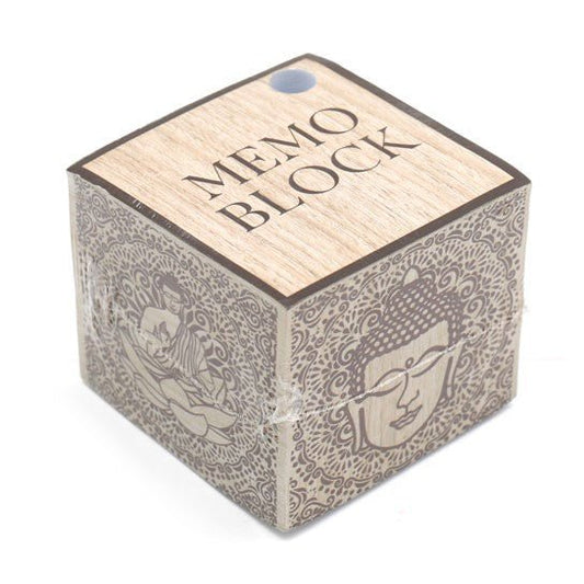 8CM BUDDHA MEMO NOTE BLOCK - The Hare and the Moon