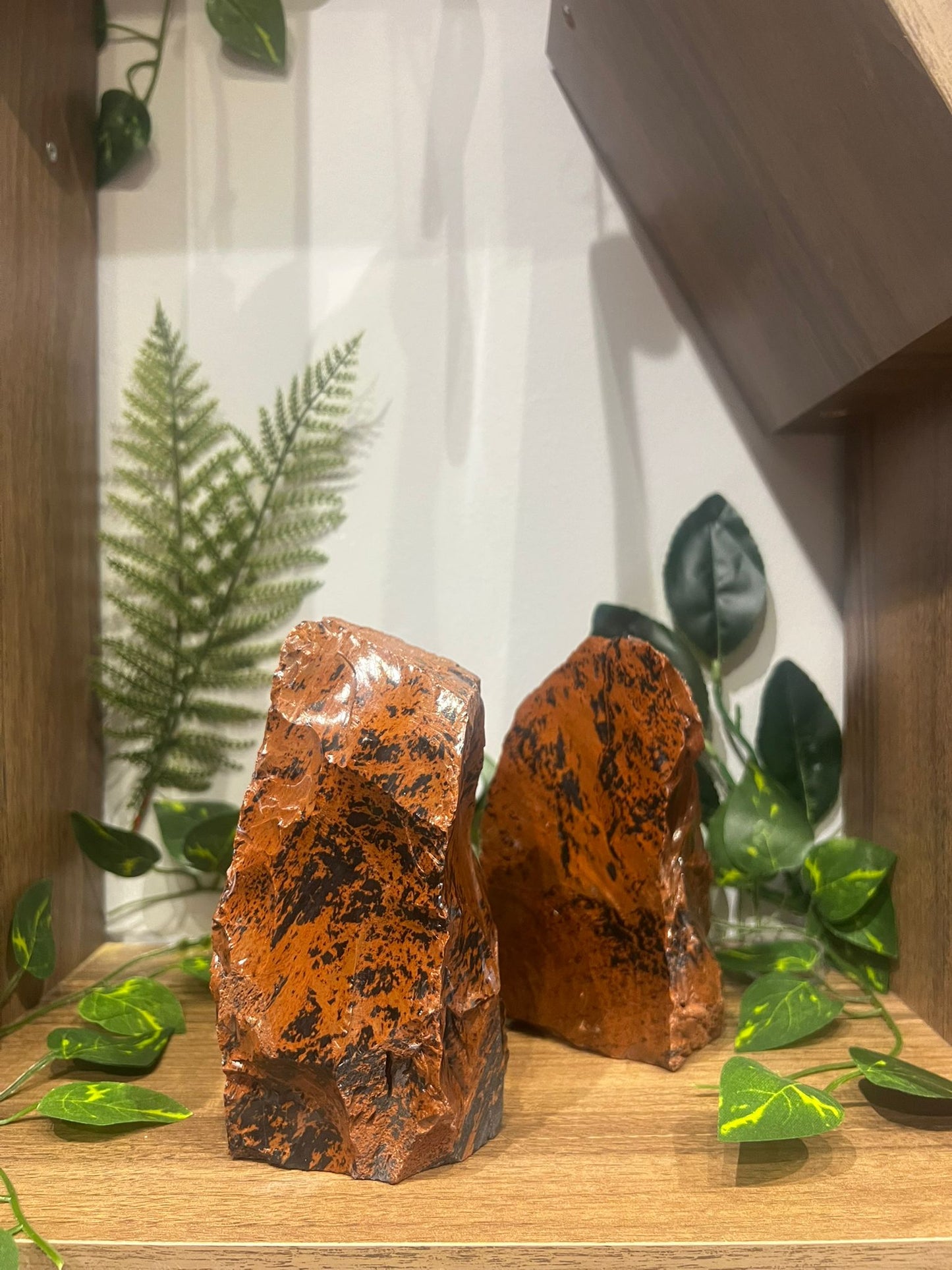 Mahogany Obsidian Tower Stone - The Stone of Fulfilment - Mot1