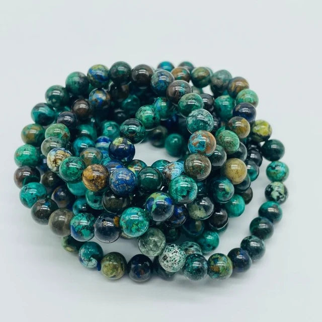 Azurite Malachite Power Bracelet - PB48