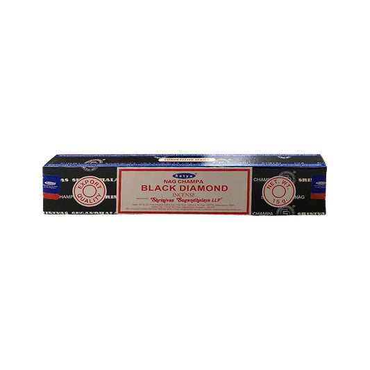 BLACK DIAMOND INCENSE STICKS BY SATYA