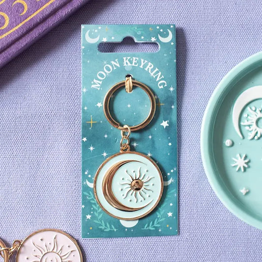 Blue Moon Keyring