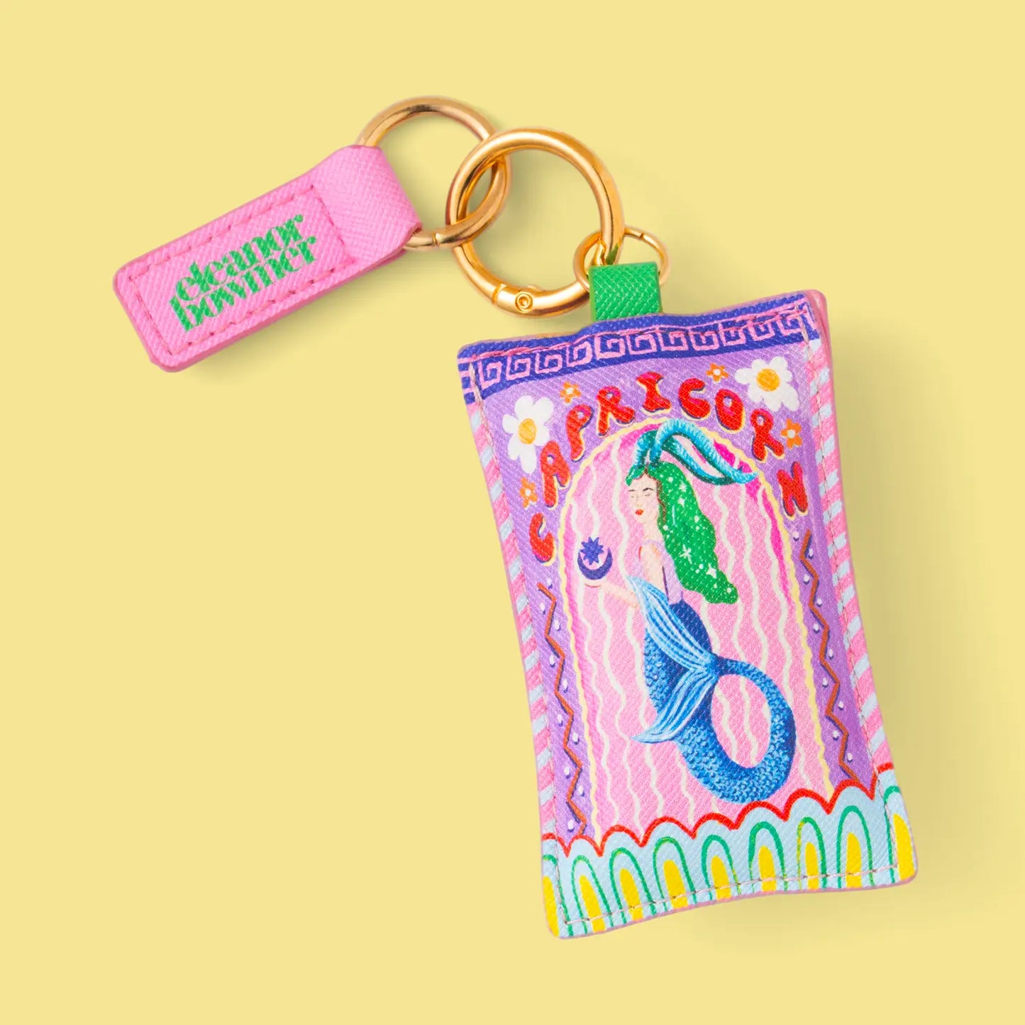 Capricorn Zodiac Keyring