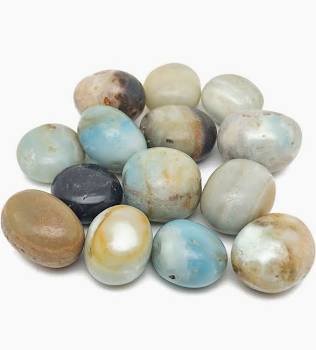 Caribbean Calcite Tumble Stone - The Stone of Joy and Renewal