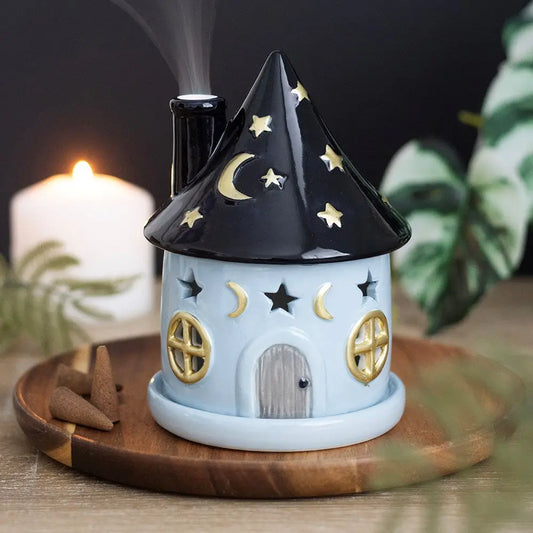 Celestial Cottage Incense Cone Holder