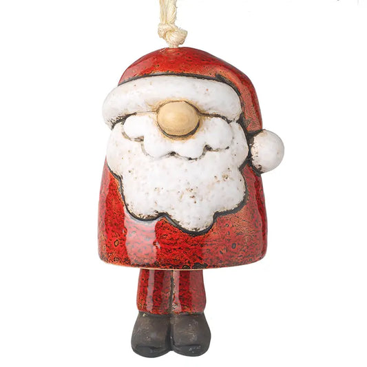 Ceramic Hanging Santa - YGG040B