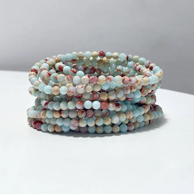 China Shoushan Stone Mini Bead Bracelet - MINIB1