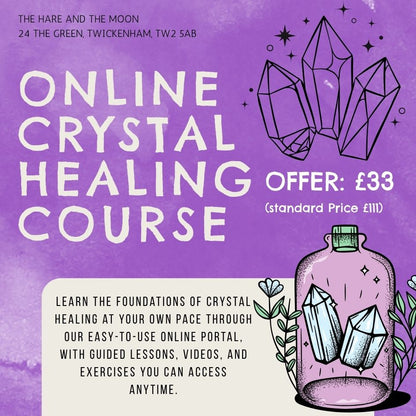 ONLINE Crystal Healing Course - Level 1 - AVAILABLE NOW