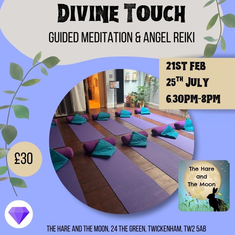 Divine Touch – Guided Meditation & Angel Reiki
