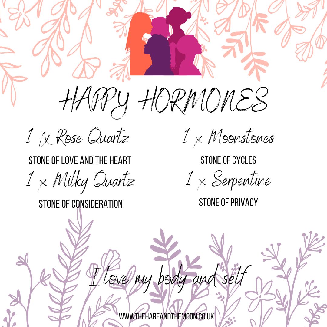 Happy Hormones Crystal Stone Set - HH43
