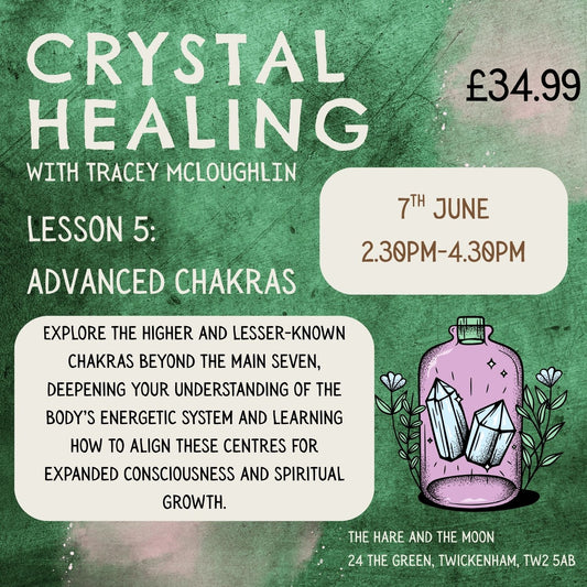 LESSON 5 (LEVEL 2) - ADVANCED CHAKRAS - 7TH JUNE