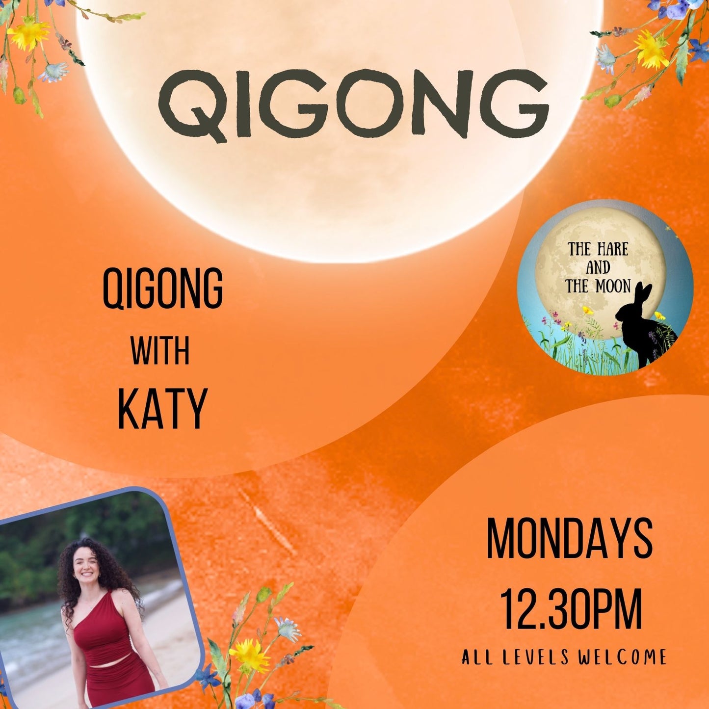 Qigong with Katy Wickings - Mondays - 12.30pm
