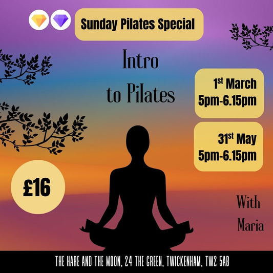 SUNDAY PILATES SPECIAL - Introduction to Pilates